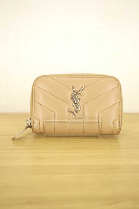 Saint Laurent（サンローラン） ルル レザージップコインケース メンズ 財布・ケース