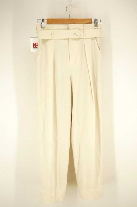 BEAUTY & YOUTH UNITED ARROWS  （ビューティーアンドユースユナイテッドアローズ） タックテーパードベルトパンツ レディース パンツ