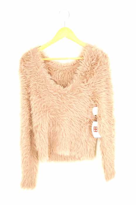 SLY（スライ） ミンクライク BACK OPEN MG TOPS レディース トップス