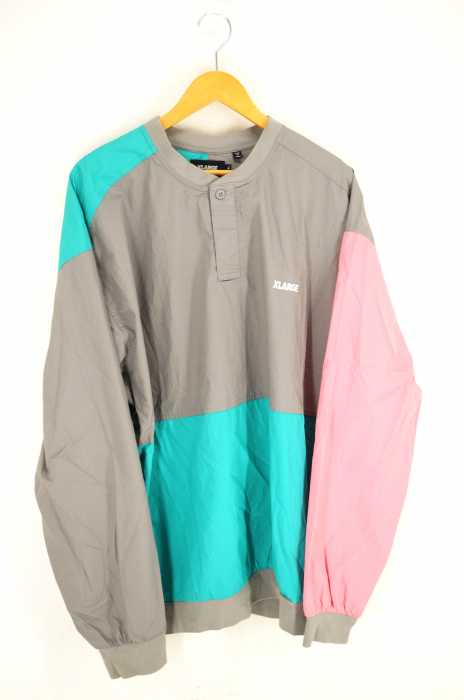 XLARGE(エクストララージ) PANELED PULLOVER SHIRT メンズ トップス