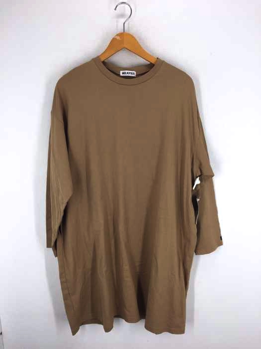 MILKFED.(ミルクフェド) NECK STENCIL SOLID DRESS レディース ワンピース