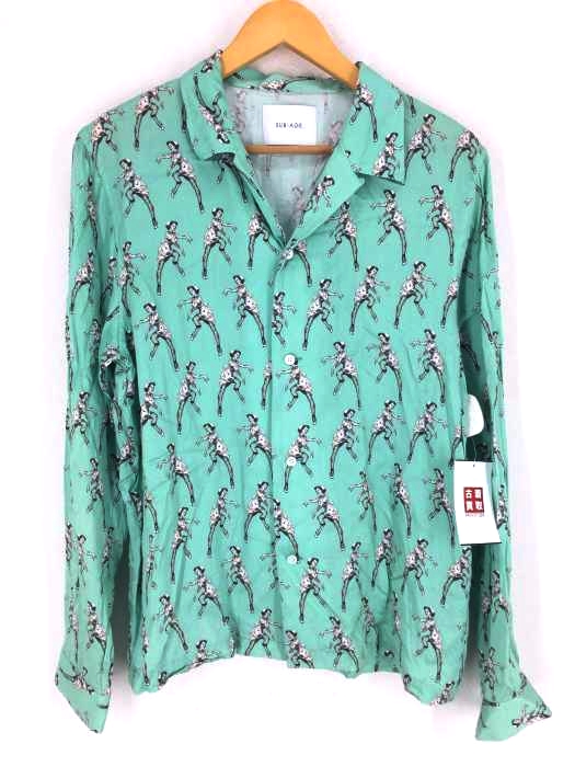 SUB-AGE.（サベージ） LONG SLEEVE ALOHA SHIRT メンズ トップス