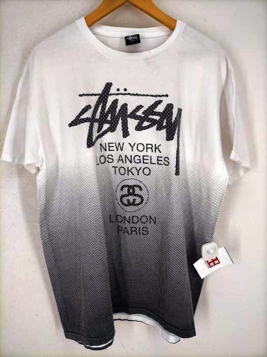 Stussy(ステューシー) ドットグラデーション プリントTシャツ メンズ トップス