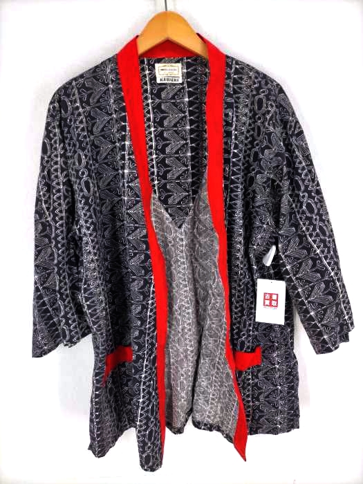 USED古着(ユーズドフルギ) WELDON KABUKI 羽織パジャマシャツ メンズ トップス