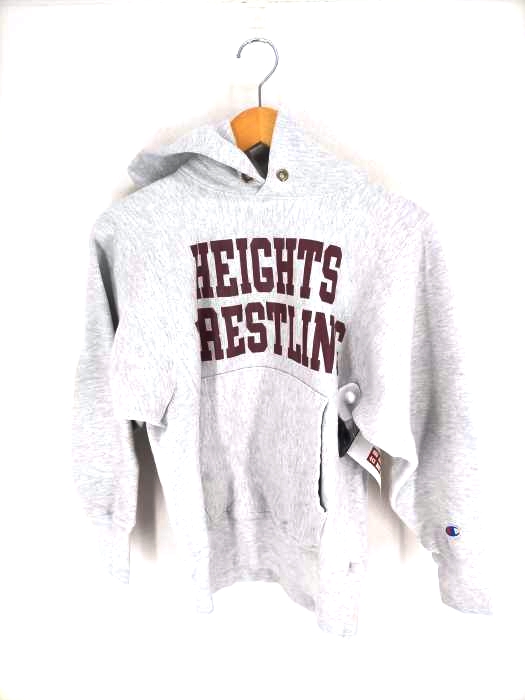 Champion（チャンピオン） 90s 刺 繡タグ HEIGHTS WRESTLING REVERSE WEAVE プルオーバーパーカー メンズ トップス
