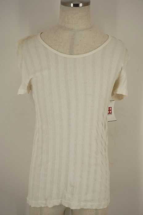 Maison Margiela （メゾンマルジェラ） 14Ribbed-Knit Short-Sleeve Sweater メンズ トップス