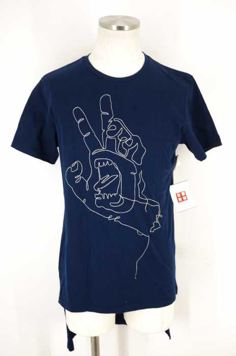 MIHARA YASUHIRO(ミハラヤスヒロ) 刺繍入りTシャツ メンズ トップス