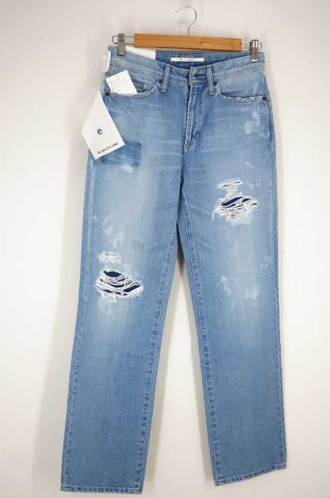 e jeans （イージーンズ） ダメージ加工デニムパンツ レディース パンツ