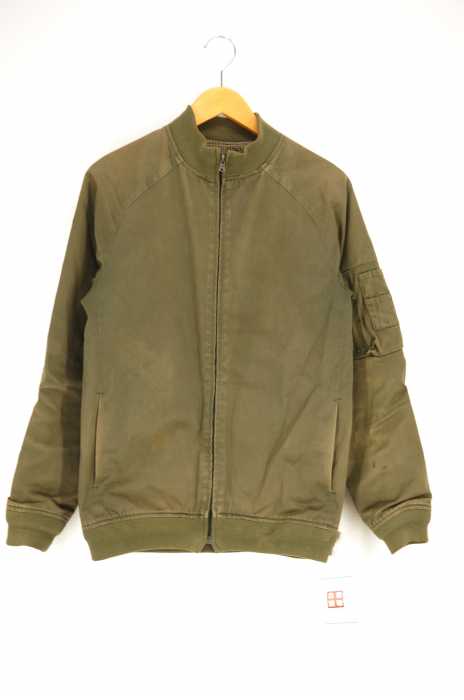 A.P.C. (アーペーセー) MA-1 ririジップ 裏チェック メンズ アウター