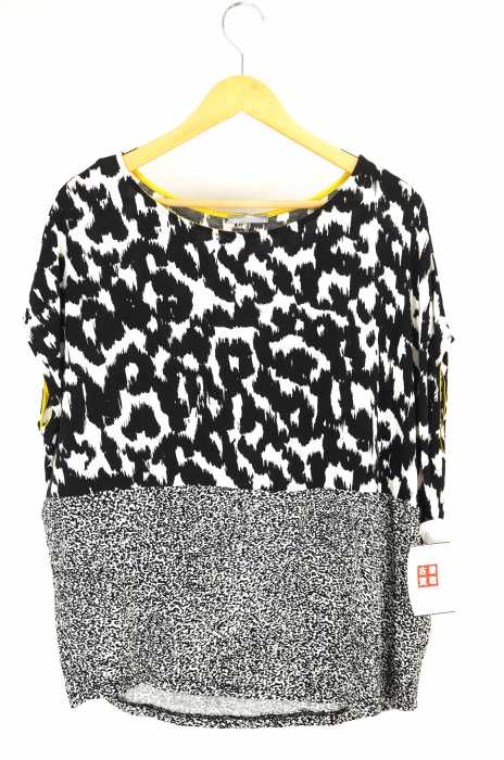ZARA（ザラ） ドルマン総柄カットソー レディース トップス