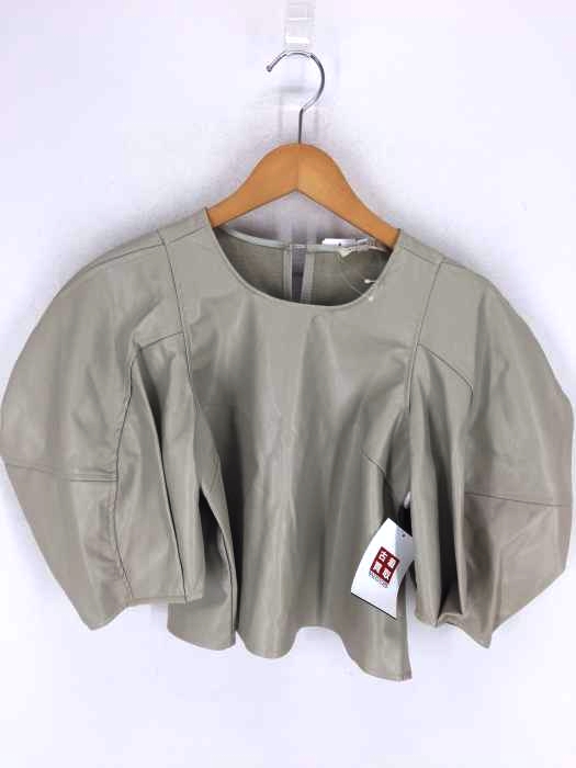 GHOSPELL（ゴスペル） GHOSPELL FAUX LEATHER TOP レディース トップス