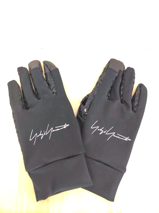 Yohji Yamamoto POUR HOMME(ヨウジヤマモトプールオム) STRETCH FLEECE GLOVE E-Touch Glove メンズ ファッション雑貨