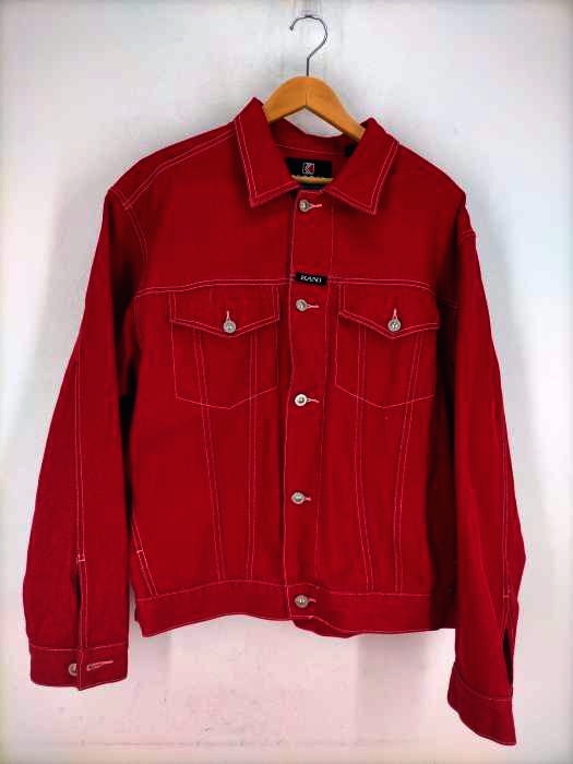 kanijeans（カナイジーンズ） ホワイトステッチデニムジャケット メンズ アウター