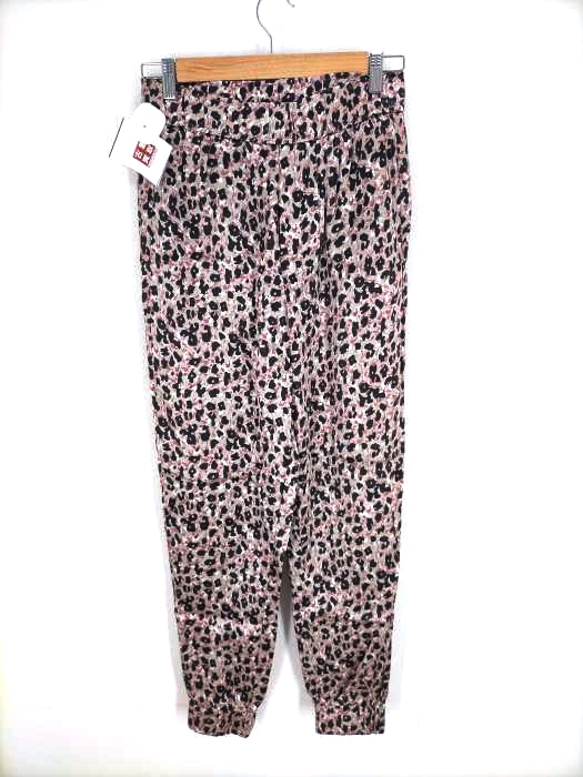 ZARA（ザラ） SATIN PANTS LEOPARD レディース パンツ