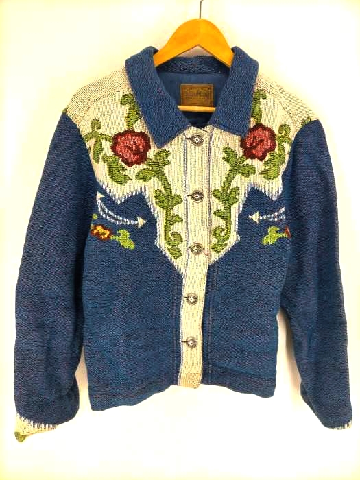 Saddle Ridge（サドルリッチ） USA製 コットン 花柄ジャケット レディース アウター