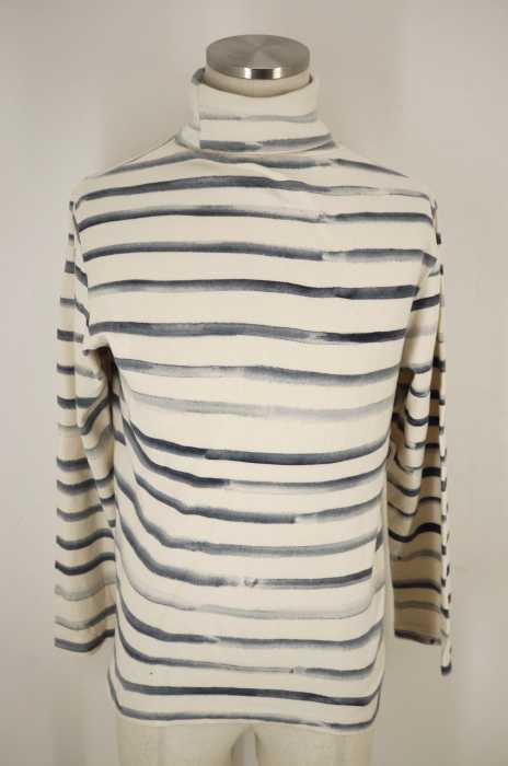 PORTER CLASSIC(ポータークラシック) ARTIST BORDER LONG T-SHIRT メンズ トップス