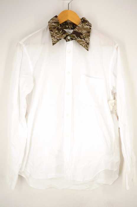 COMME des GARCONS HOMME PLUS （コムデギャルソンオムプリュス） AD2014 襟切替シャツ メンズ トップス