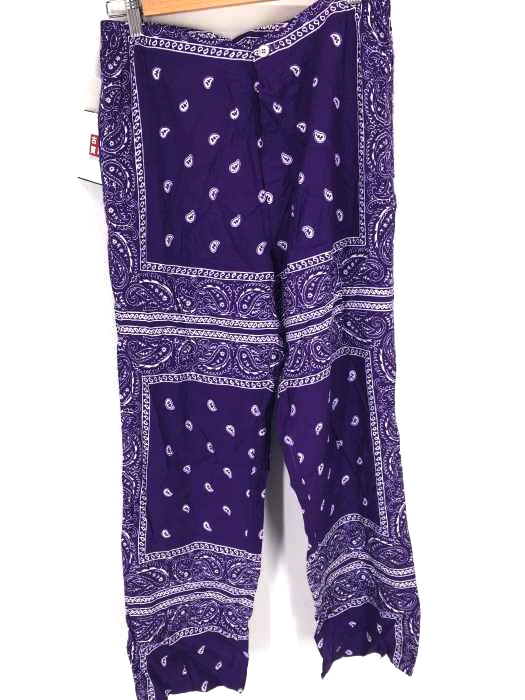 UNUSED（アンユーズド） Rayon and silk Bandana print pants メンズ パンツ