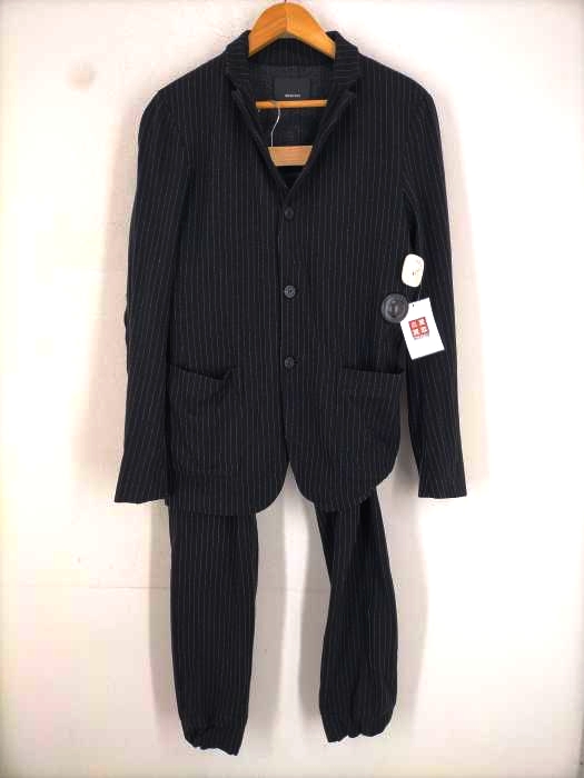 08sircus（ゼロエイトサーカス） technical jersey stripe jacket  technical jersey stripe rib pants セットアップ メンズ セットアップ