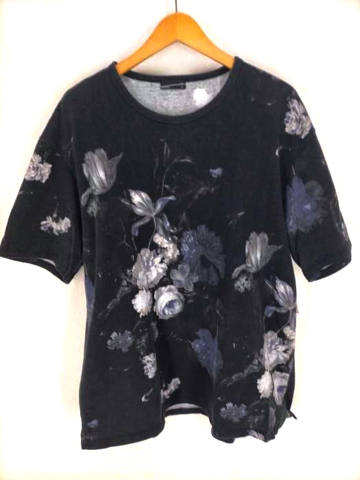 LAD MUSICIAN（ラッドミュージシャン） BIG T-SHIRT 14/1 T-CLOTH INKJET FLOWER メンズ トップス