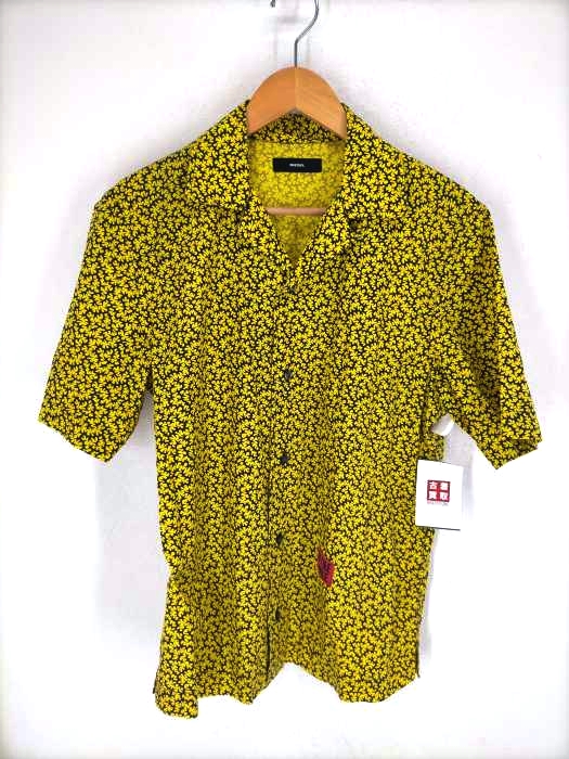 DIESEL（ディーゼル） S-NOGALES グラフィックプリント 総柄 開襟シャツ メンズ トップス
