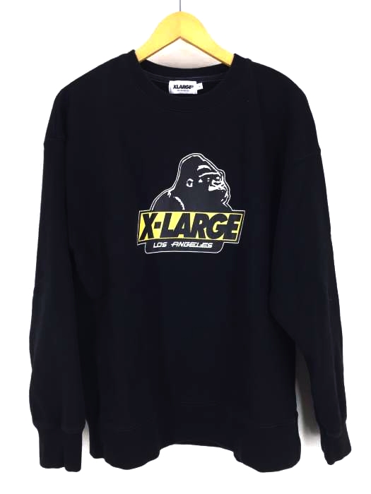 XLARGE（エクストララージ） ロゴプリントクルーネックスウェット メンズ トップス