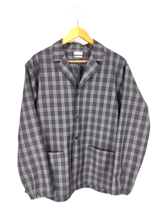 Steven Alan（スティーブンアラン） T/W CHECK TAILORED OPEN COLLAR SHIRT メンズ アウター