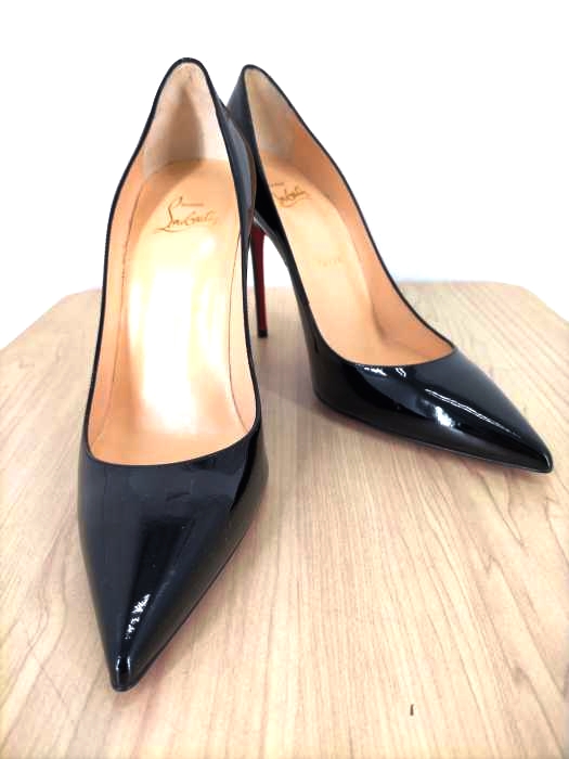 CHRISTIAN LOUBOUTIN(クリスチャンルブタン) DECOLLETE 554 100 PATENT レディース シューズ