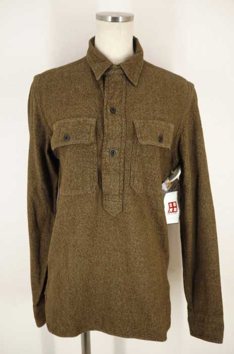 RRL RALPH LAUREN （ダブルアールエル ラルフローレン） プルオーバーコットンシャツ メンズ トップス