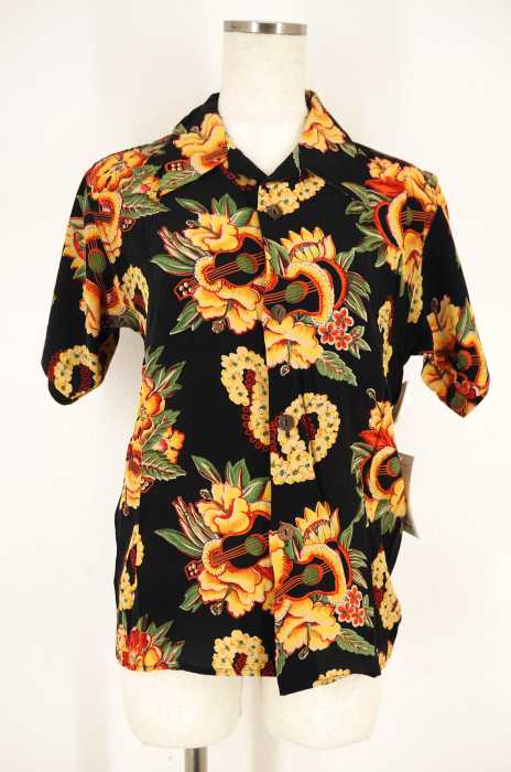 AVANTI SILK （アヴァンティ・シルク） シルク アロハシャツ レディース トップス