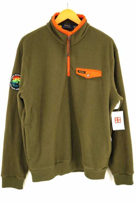 Polo by RALPH LAUREN (ポロバイラルフローレン) フリースハーフジップスウェット メンズ アウター