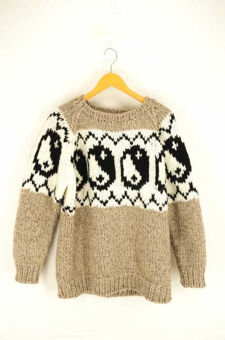 BLACKWEIRDOS(ブラック ウィドゥ) Yin Yang Knit メンズ トップス