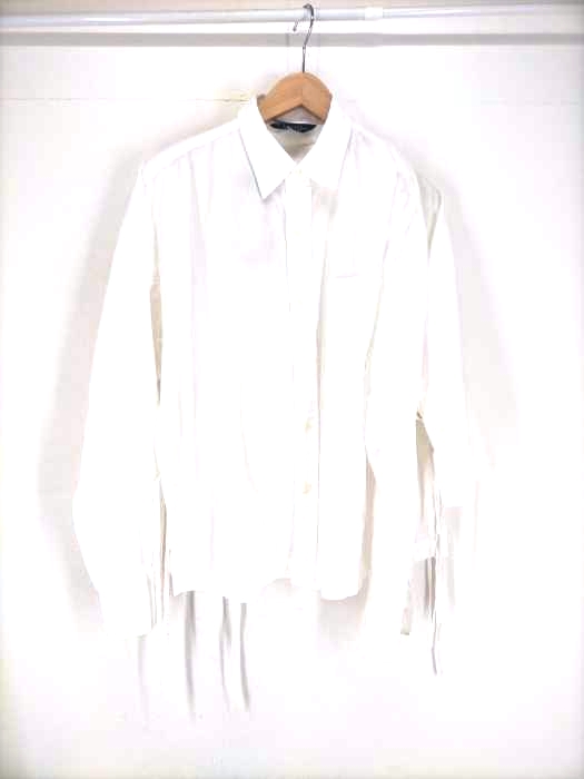 UNUSED(アンユーズド) Slit Shit レースアップシャツ メンズ トップス