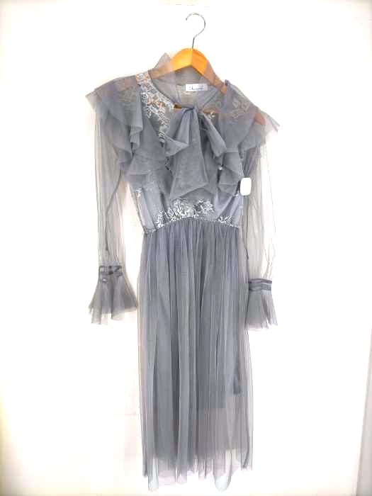 chic wish(シックウィッシュ) レース フリルワンピース レディース ワンピース