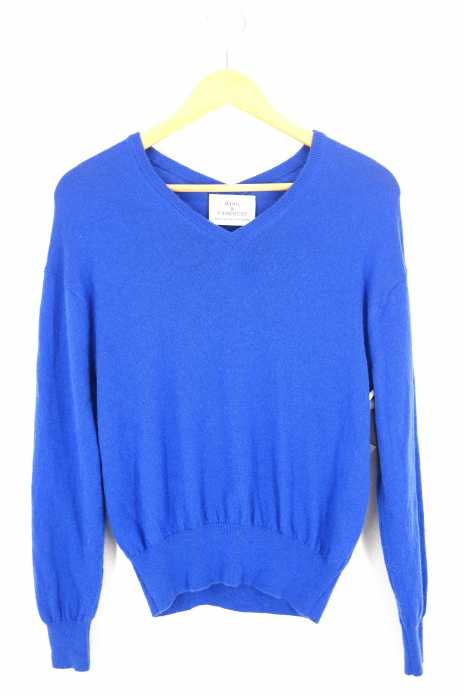 BEAUTY & YOUTH UNITED ARROWS  （ビューティーアンドユースユナイテッドアローズ） ウールカシミヤ天竺Vネックニット レディース トップス
