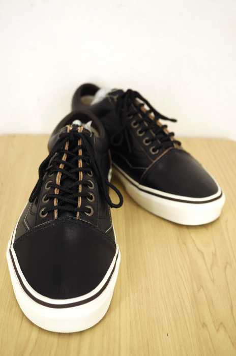 VANS （バンズ ） レザー オールドスクール メンズ シューズ