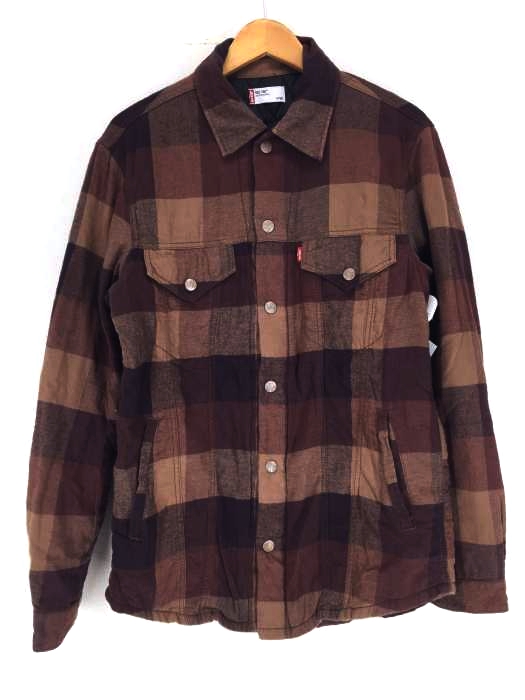 Levis RED TAB（リーバイスレッドタブ） キルティングチェックネルシャツ メンズ トップス