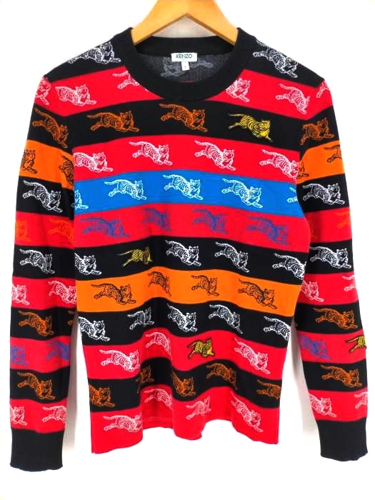 KENZO(ケンゾー) Allover Jumping Tiger Jacquard Jumper レディース トップス