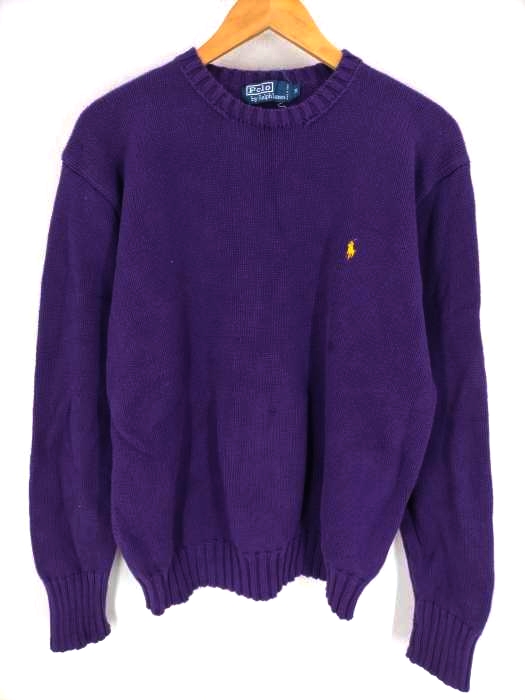 Polo by RALPH LAUREN（ポロバイラルフローレン） ロゴ刺 繡コットンニット メンズ トップス