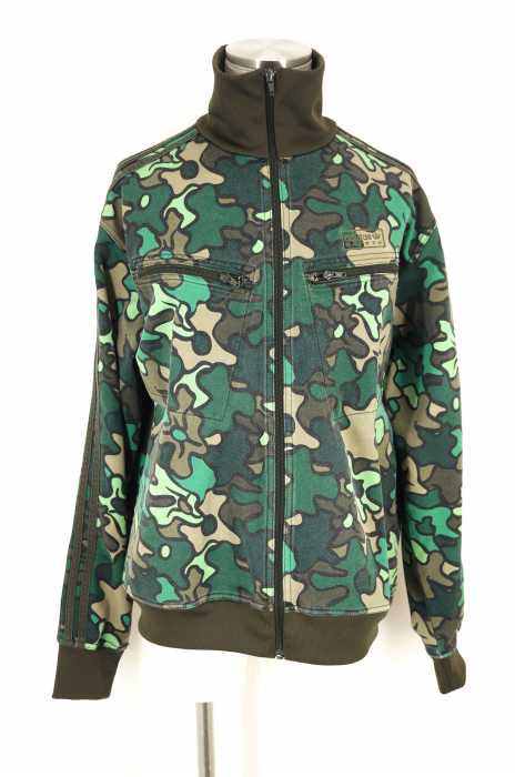 adidas Originals （アディダスオリジナルス） 総柄ジャージ　トラックジャケット メンズ トップス