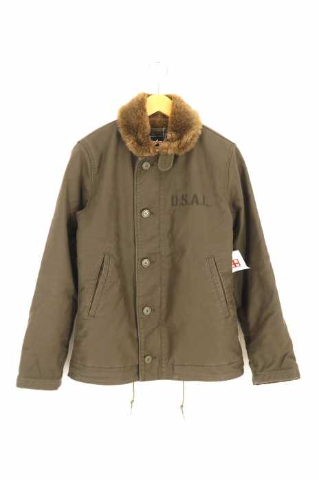 ALPHA INDUSTRIES (アルファインダストリーズ) N-1 デッキジャケット メンズ アウター