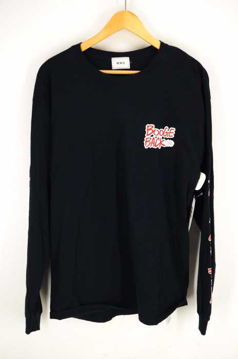 W.W.G(フーズフーギャラリー) BOOGIE BACK プリント 長袖Tシャツ メンズ トップス