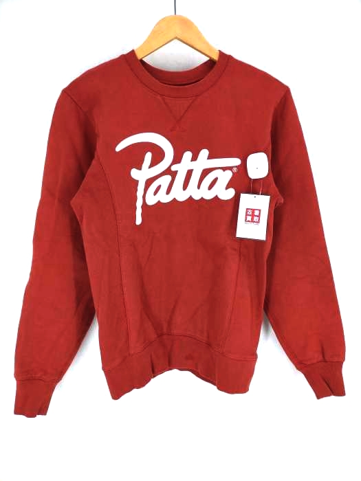 PATTA（パタ） 裏起毛 ロゴスウェット メンズ トップス