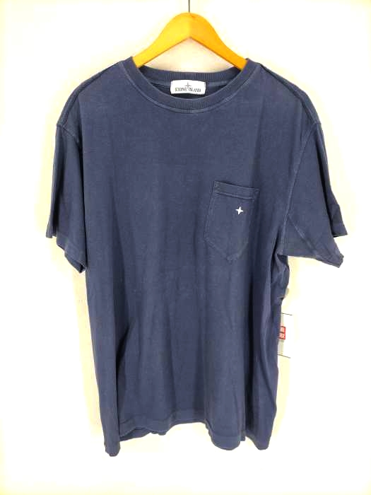 STONE ISLAND（ストーンアイランド） ポケット刺繍クルーネックTシャツ メンズ トップス