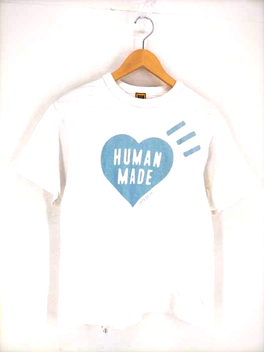 HUMAN MADE（ヒューマンメイド） ロゴハート クルーネックTシャツ メンズ トップス
