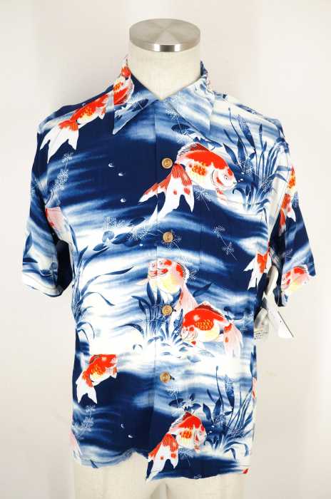 HINOYA×SUN SURF （サンサーフ） GOLD FISH 復刻アロハシャツ メンズ トップス