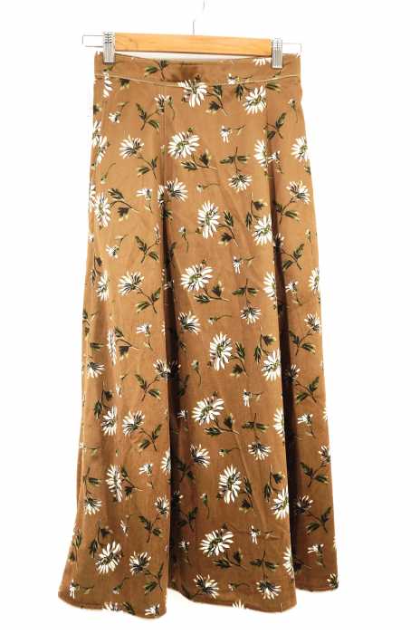 moussy （マウジー） VELOUR FLOWER SKIRT レディース スカート