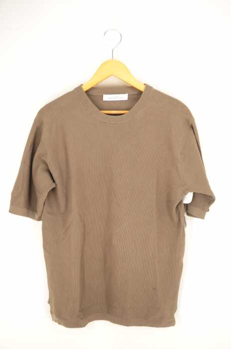 UNITED ARROWS green label relaxing （ユナイテッドアローズグリーンレーベルリラクシング） ウォッシュドカノコムジT サマーニット メンズ トップス