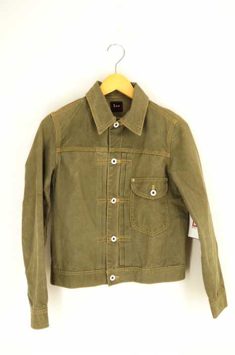 Lee （リー） バックベルト付きネップデニムジャケット レディース アウター