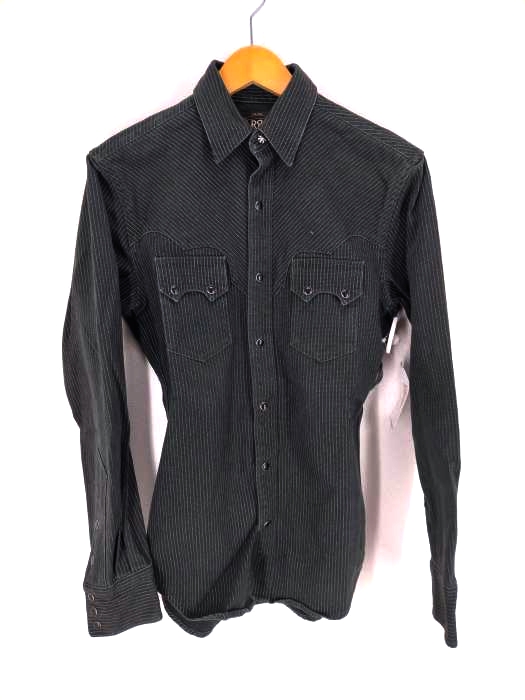 RRL RALPH LAUREN（ダブルアールエル ラルフローレン） ウエスタンチョークストライプシャツ メンズ トップス